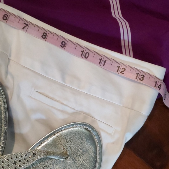 White Capri Pants - Picture 2 of 8
